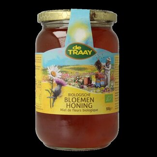 Traay Bloemenhoning vloeibaar bio 900 Gram