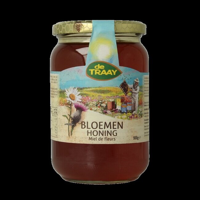 Bloemenhoning vloeibaar 900 Gram