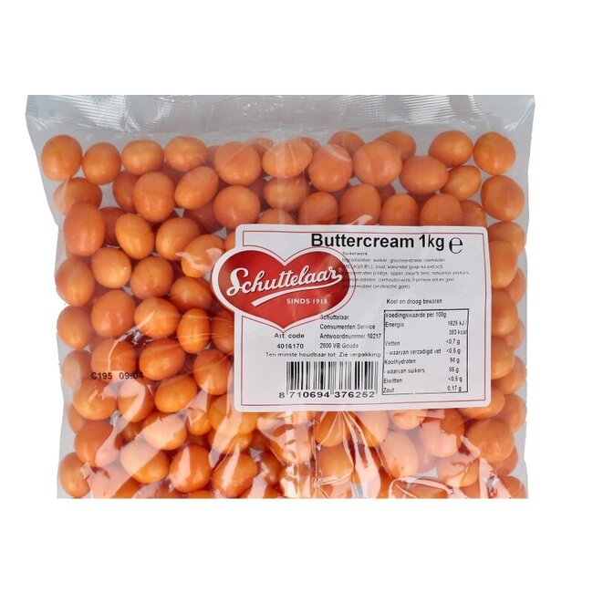 Gevulde buttercream 1 Kilogram