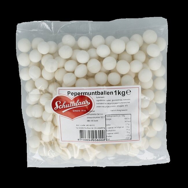 Pepermuntballen 1 Kilogram