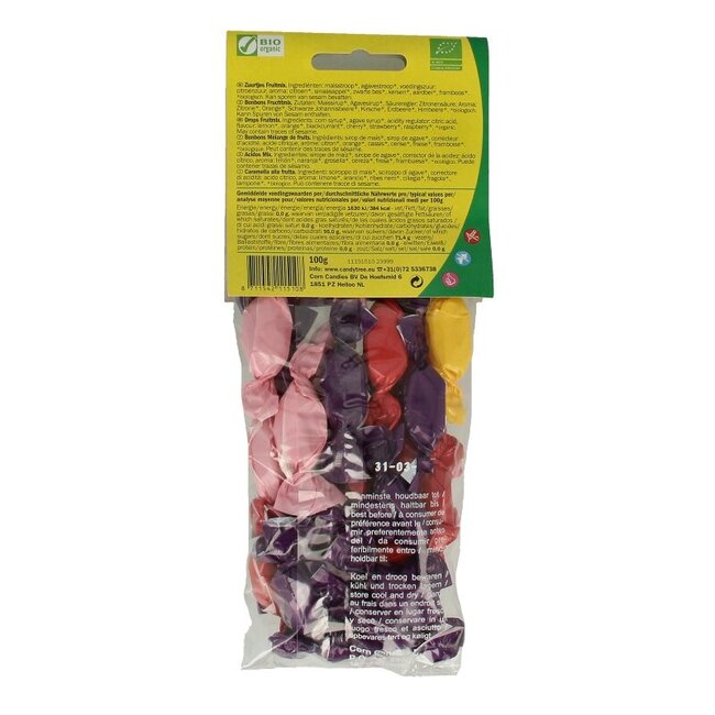 Candy Tree Zuurtjes fruitmix bio 100 Gram