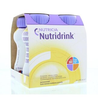 Nutridrink Nutridrink Banaan 4 x 200ml 1 Stuks