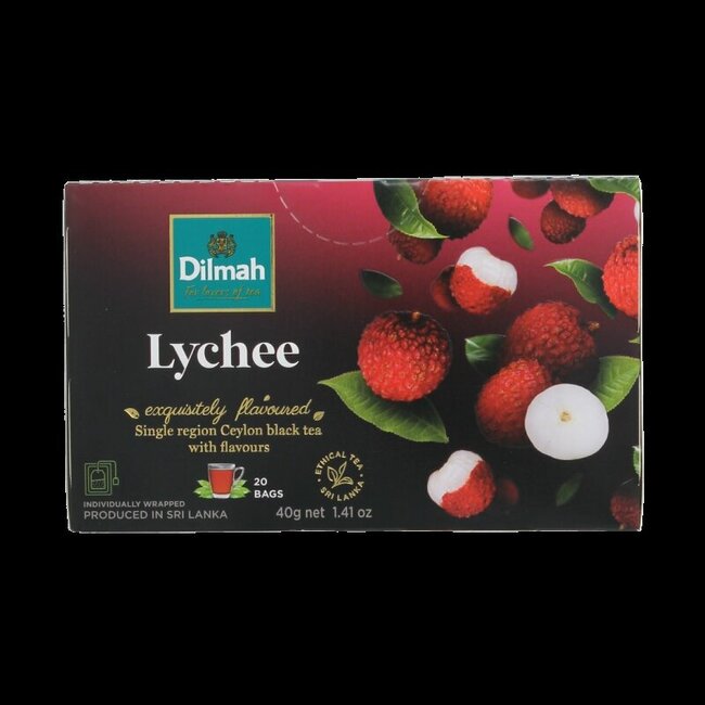 Dilmah Lychee fun tea 20 Zakjes