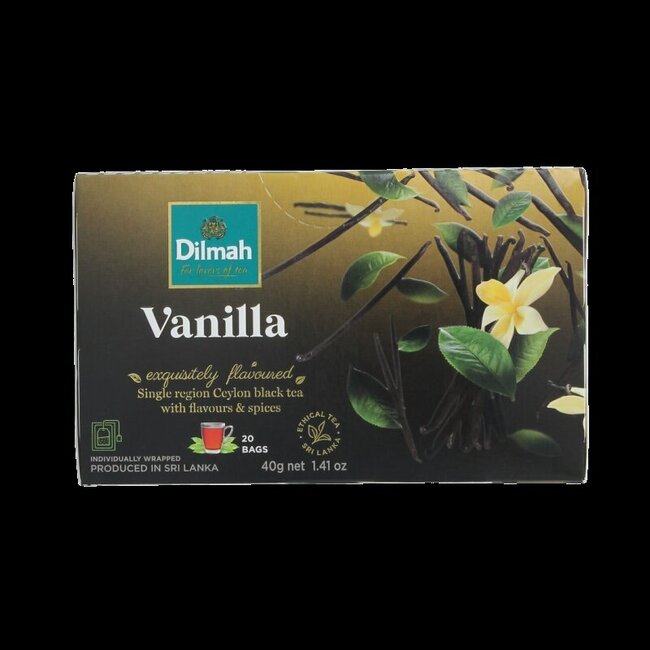 Dilmah Vanilla fun tea 20 Zakjes