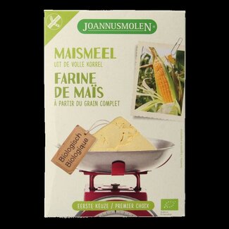 Joannusmolen Maismeel eerste keuze bio 350 Gram