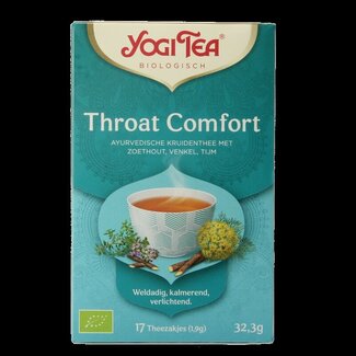 Yogi Tea Yogi Tea Throat comfort bio 17 Zakjes