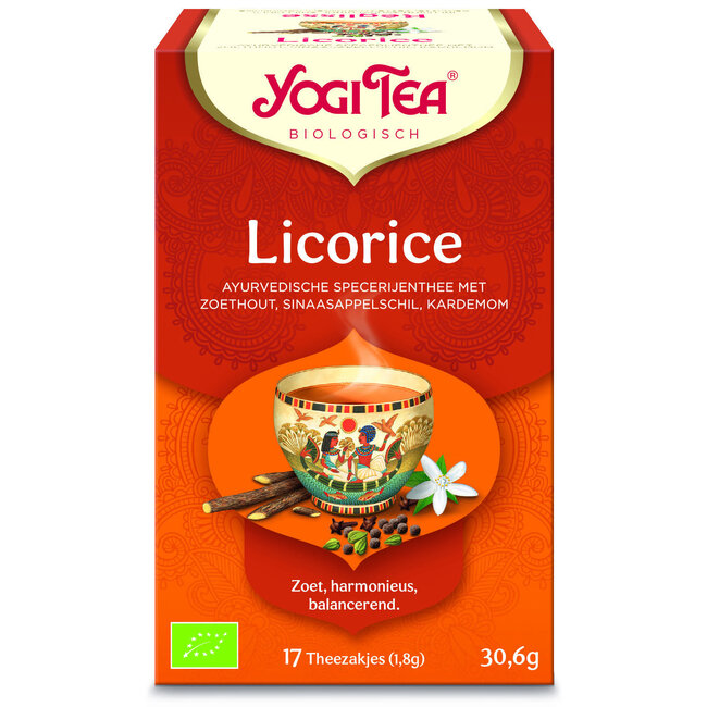 Licorice Egyptian bio 17 Zakjes