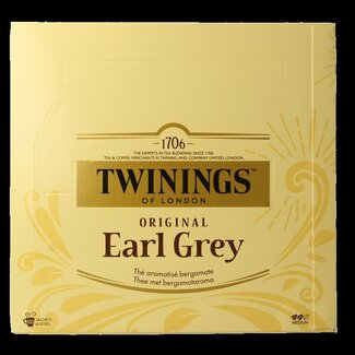 Twinings Twinings Earl Grey enveloppé 100 sachets