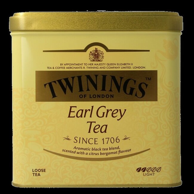 Twinings Earl grey blik 500 Gram