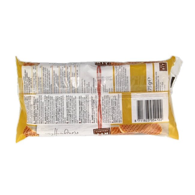 Gaufres au miel bio De Rit 175 g