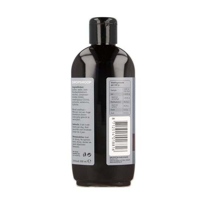 Sirop de réglisse Meenk 200 ml