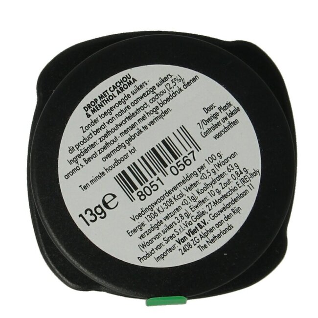 Sirea Cachou menthol pot 13 g