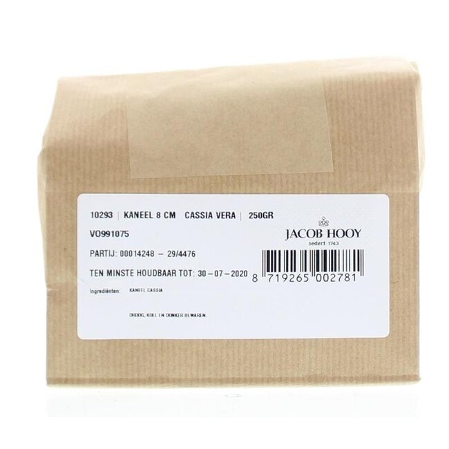 Kaneel pijpjes 8cm 250 Gram