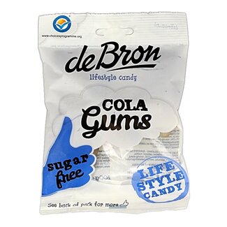 De Bron Cola gums suikervrij 100 Gram