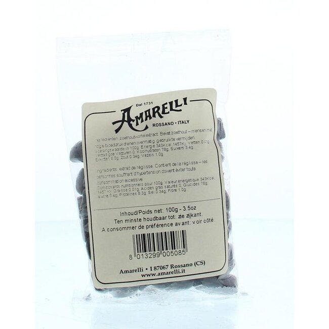 Laurierdrop zakje brokjes 100 Gram