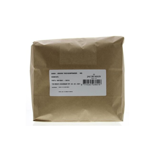 Groene thee/gunpowder 1 Kilogram