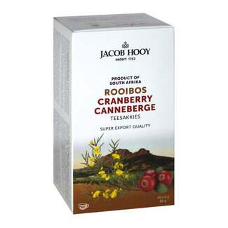 Jacob Hooy Rooibosthee sakkies 40 Zakjes
