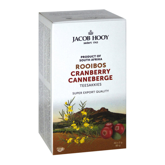 Rooibosthee sakkies 40 Zakjes