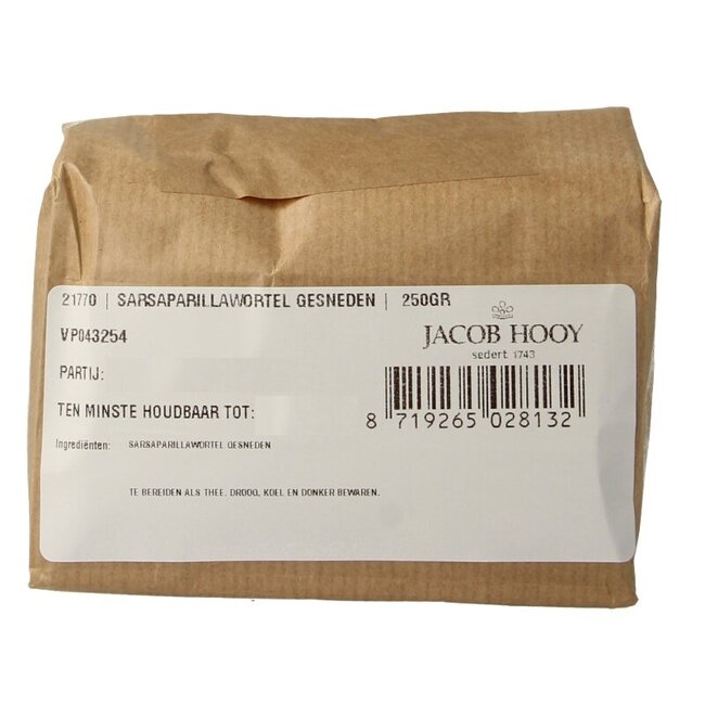 Sarsaparilwortel 250 Gram