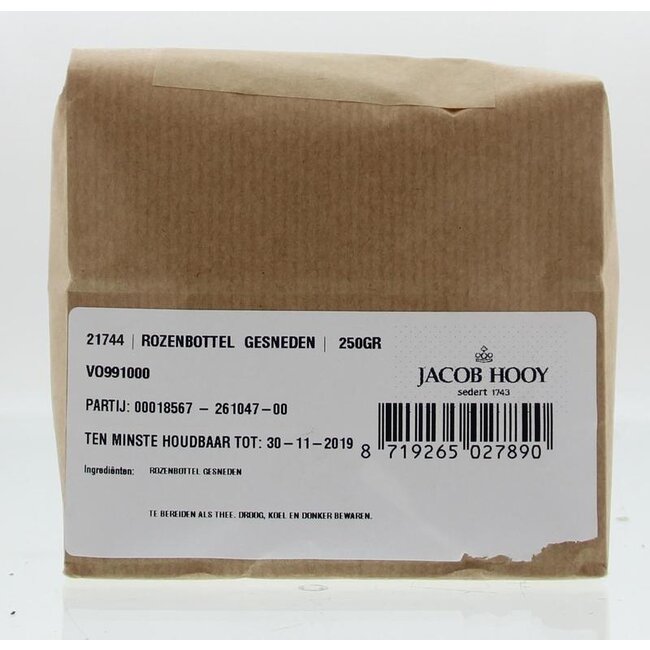 Rozenbottels zonder zaad gesneden 250 Gram