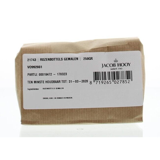 Rozenbottels gemalen 250 Gram
