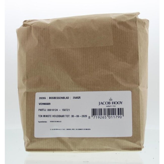 Bosbessenblad 250 Gram