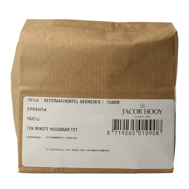 Bertramwortel gesneden  250 Gram
