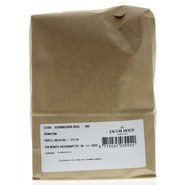 Vlierbessen 1 Kilogram