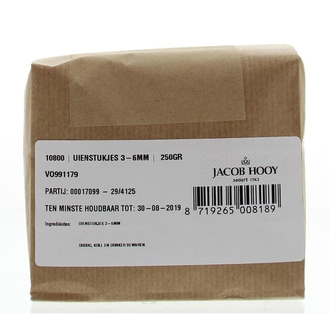 Uienstukjes blank 250 Gram