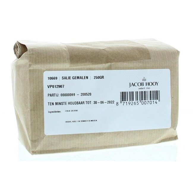 Salie gemalen 250 Gram