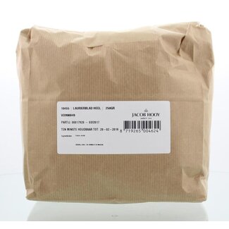 Jacob Hooy Laurierblad heel 250 Gram