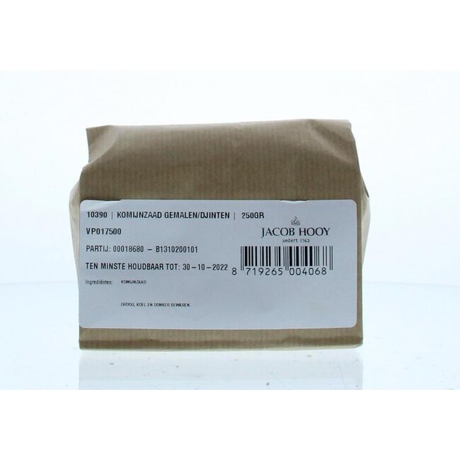 Komijnzaad gemalen/djinten 250 Gram