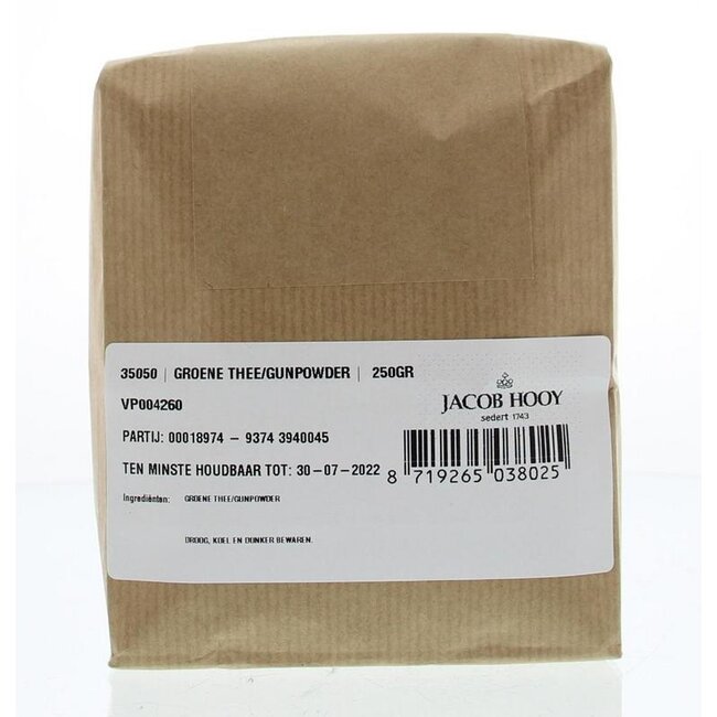 Groene thee/gunpowder 250 Gram