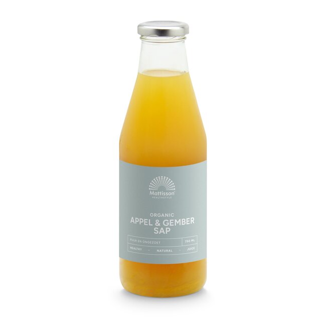 Appel & gembersap bio 750 Milliliter