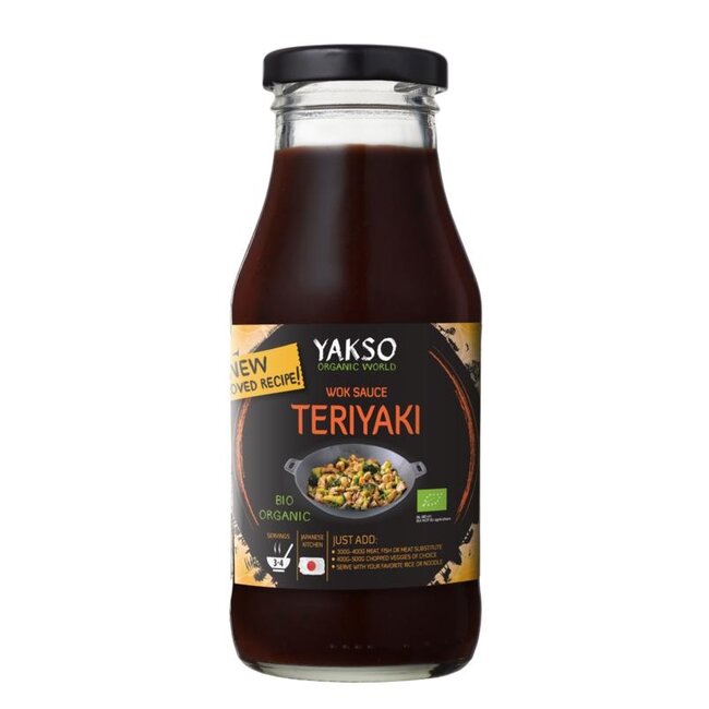 Woksaus teriyaki bio 240 Milliliter