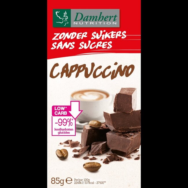 Chocoladetablet cappuccino 85 Gram