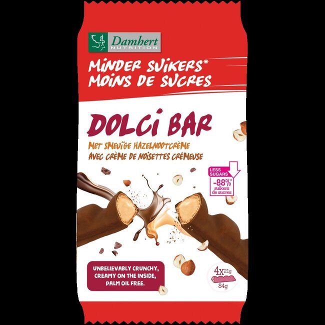 Dolci bar minder suikers 84 Gram