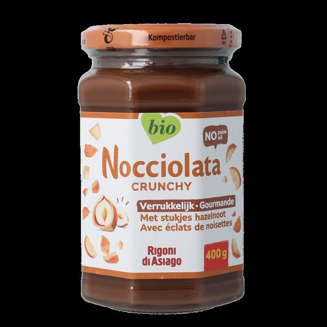 Nocciolata crunchy bio 400 Gram