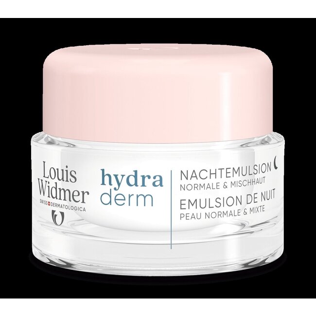 Hydraderm nachtemulsie met parfum 50 Milliliter