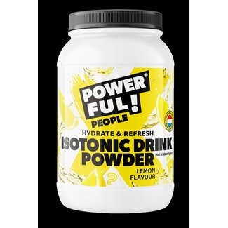 Powerful People Isotonic drink powder lemon flavour 500 Gram