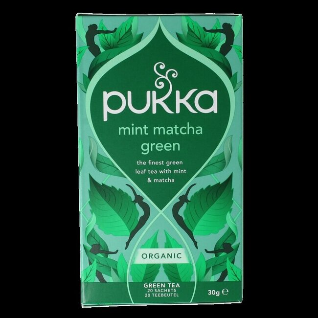Mint matcha green tea bio 20 Zakjes