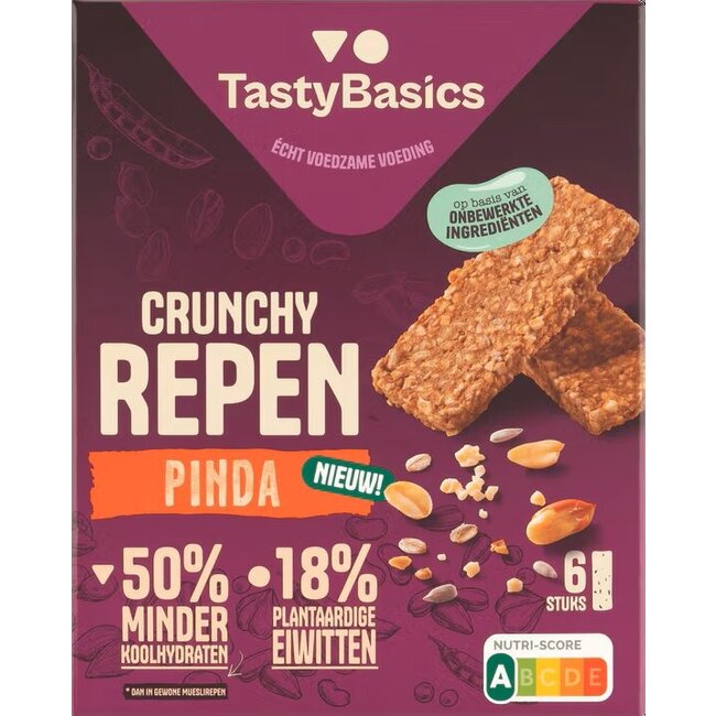Crunchy less carb repen pinda 138 Gram