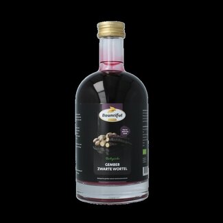 Bountiful Gember sap zwarte wortel bio 500 Milliliter