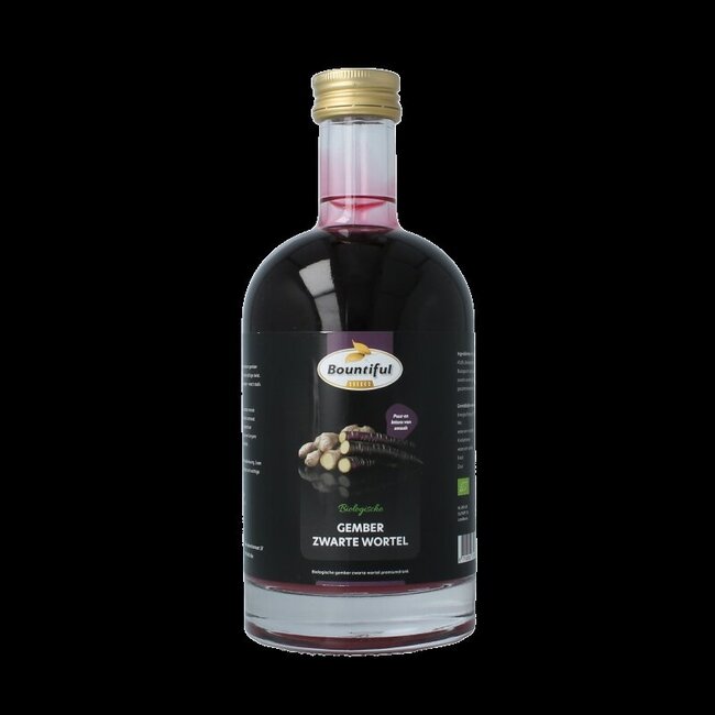 Gember sap zwarte wortel bio 500 Milliliter