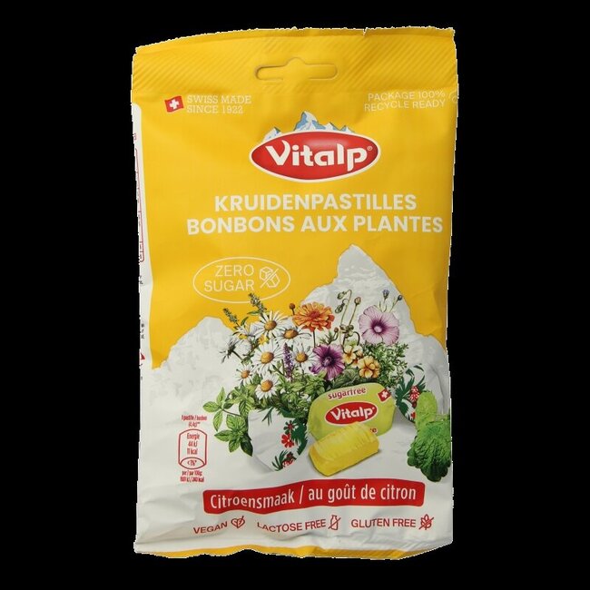Citroenmelisse suikervrij 75 Gram
