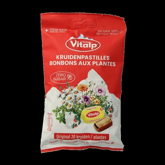 20 Kruiden original suikervrij 75 Gram