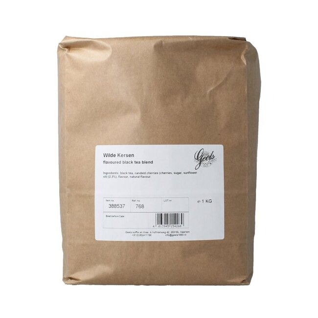 Wilde kersen zwarte thee 1 Kilogram
