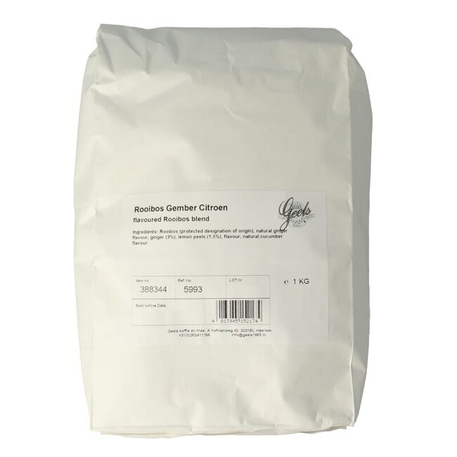 Rooibos gember citroen 1 Kilogram
