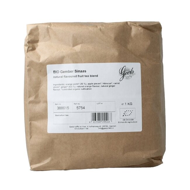 Gember sinaasappel bio 1 Kilogram