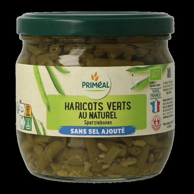Haricot verts zonder toegevoegd zout bio 330 Gram